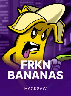 Frkn Bananas crazy fruit slot with wild multipliers and cluster pays