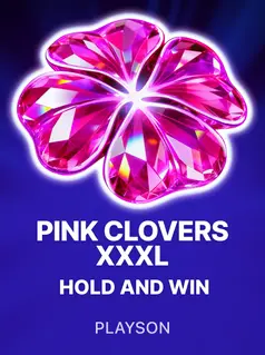 Pink Clovers Xxxl Hold And Win lucky clover slot with hold-and-win jackpot feature