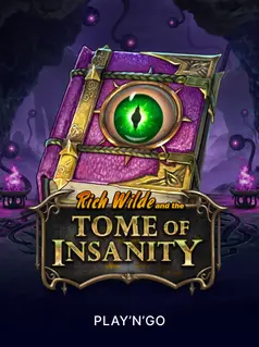 Rich Wilde And The Tome Of Insanity adventure slot with expanding symbols and free spins